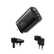 yvylabs Gan Fast Charger Travelling Set 65W A 2C (US EU UK plug) Black(GAN65FST-02) image yvylabs Gan Fast Charger Travelling Set 65W A 2C (US EU UK plug) Black(GAN65FST-02) image yvylabs Gan Fast Charger Travelling Set 65W A 2C (US EU UK plug) Black(GAN65FST-02)